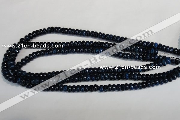 CKU110 15.5 inches 5*8mm rondelle dyed kunzite beads wholesale