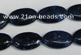 CKU132 15.5 inches 12*20mm oval dyed kunzite beads wholesale