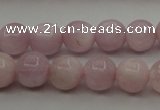 CKU251 15.5 inches 6mm round pink kunzite beads wholesale