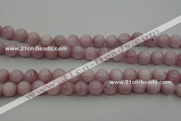 CKU254 15.5 inches 10mm round pink kunzite beads wholesale