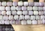 CKU331 15.5 inches 10*12mm tube kunzite gemstone beads