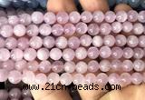 CKU353 15 inches 6mm round kunzite gemstone beads wholesale