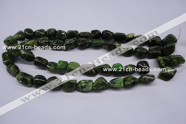 CKU55 15.5 inches 12*16mm - 14*20mm nuggets dyed kunzite beads