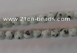 CKW01 15.5 inches 6mm round kiwi jasper gemstone beads