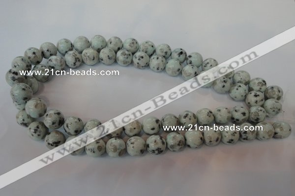 CKW03 15.5 inches 10mm round kiwi jasper gemstone beads