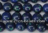 CLA404 15.5 inches 12mm round synthetic lapis lazuli beads