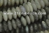 CLB09 16 inches 6*12mm roundel labradorite gemstone beads wholesale