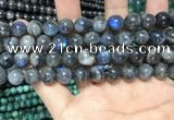 CLB1012 15.5 inches 10mm round labradorite beads wholesale