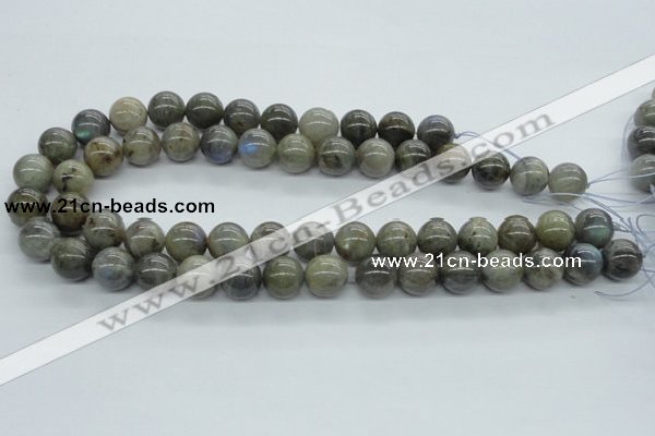 CLB102 15.5 inches 14mm round labradorite gemstone beads wholesale