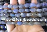 CLB1026 15.5 inches 8*12mm faceted oval labradorite gemstone beads