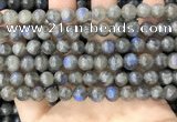 CLB1033 15.5 inches 8mm round labradorite beads wholesale