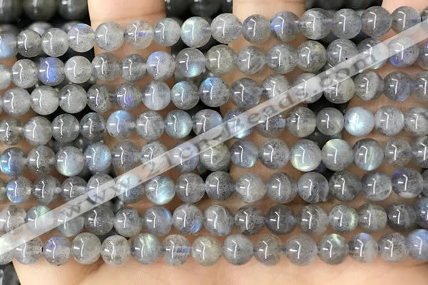 CLB1057 15.5 inches 6mm round labradorite gemstone beads