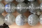 CLB1058 15.5 inches 8mm round labradorite gemstone beads