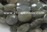 CLB11 16 inches 12*16mm faceted oval labradorite gemstone beads