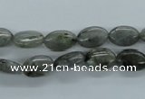 CLB111 15.5 inches 8*12mm oval labradorite gemstone beads wholesale