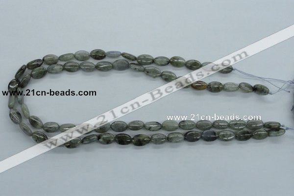 CLB111 15.5 inches 8*12mm oval labradorite gemstone beads wholesale