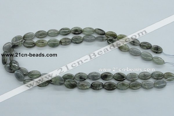 CLB112 15.5 inches 10*14mm oval labradorite gemstone beads wholesale