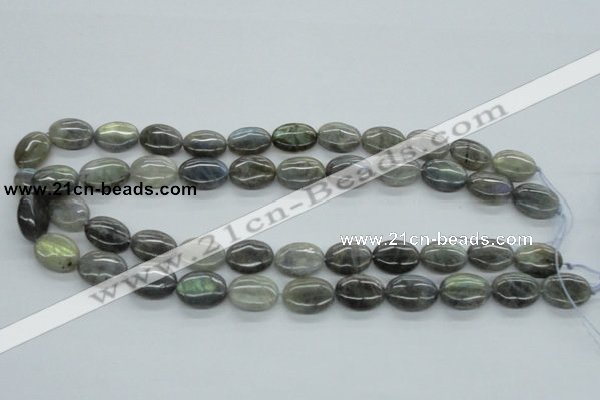 CLB113 15.5 inches 12*16mm oval labradorite gemstone beads wholesale