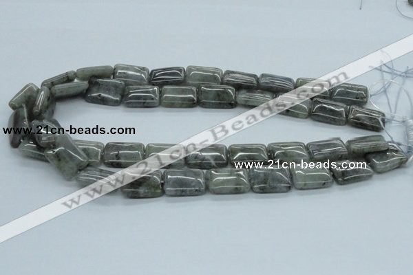 CLB123 15.5 inches 15*20mm rectangle labradorite gemstone beads wholesale