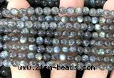 CLB1272 15 inches 5mm round labradorite gemstone beads wholesale