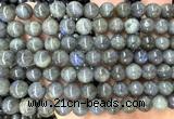 CLB1292 15 inches 8mm round labradorite beads wholesale