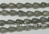 CLB152 15.5 inches 7*9mm teardrop labradorite gemstone beads