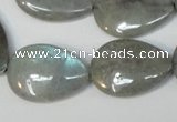 CLB160 15.5 inches 18*25mm flat teardrop labradorite gemstone beads