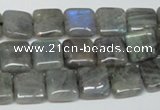 CLB162 15.5 inches 10*10mm square labradorite gemstone beads