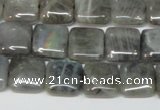 CLB163 15.5 inches 12*12mm square labradorite gemstone beads