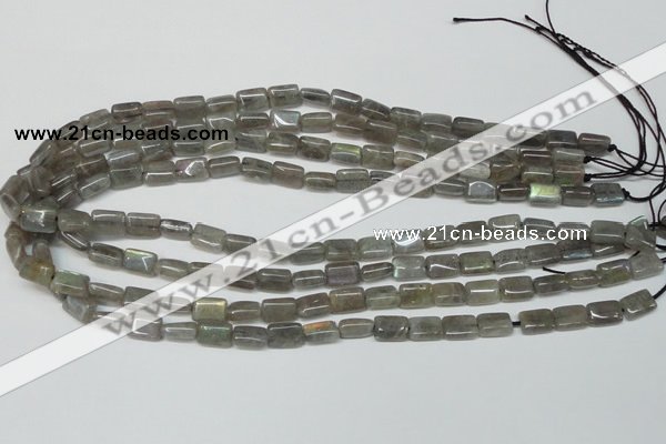 CLB165 15.5 inches 7*10mm rectangle labradorite gemstone beads