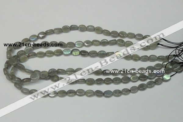 CLB172 15.5 inches 8*10mm oval labradorite gemstone beads