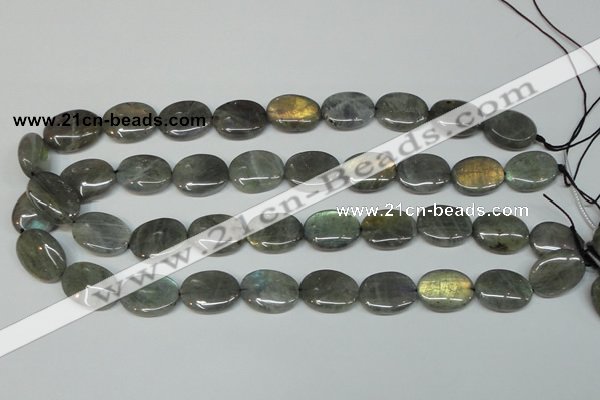 CLB174 15.5 inches 13*18mm oval labradorite gemstone beads