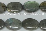 CLB175 15.5 inches 15*20mm oval labradorite gemstone beads