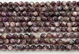 CLB2025 15 inches 6mm round natural lepidolite gemstone beads