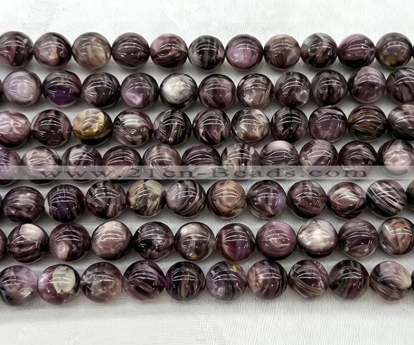 CLB2027 15 inches 10mm round natural lepidolite gemstone beads