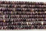 CLB2030 15 inches 5*8mm rondelle natural lepidolite gemstone beads
