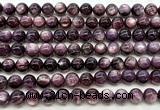 CLB2043 15 inches 11mm round natural lepidolite gemstone beads