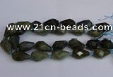 CLB234 15.5 inches 18*25mm - 18*30mm faceted teardrop labradorite beads