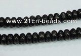 CLB300 15.5 inches 3*6mm rondelle black labradorite gemstone beads