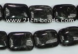 CLB310 15.5 inches 13*18mm rectangle black labradorite gemstone beads