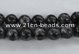 CLB352 15.5 inches 8mm round black labradorite beads wholesale