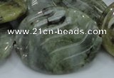 CLB50 15.5 inches 30*40mm carved oval labradorite gemstone beads