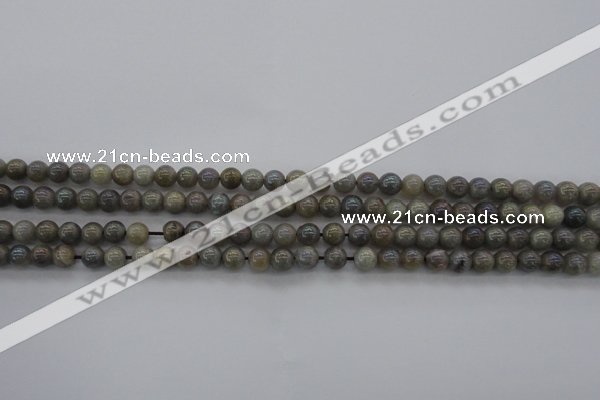 CLB601 15.5 inches 6mm round AB-color labradorite beads