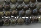 CLB602 15.5 inches 8mm round AB-color labradorite beads