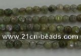 CLB609 15.5 inches 3mm faceted round AB-color labradorite beads
