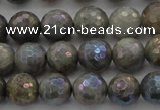 CLB613 15.5 inches 10mm faceted round AB-color labradorite beads