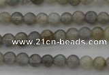 CLB62 15.5 inches 4mm round labradorite gemstone beads wholesale