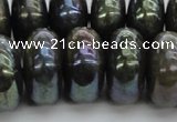 CLB622 15.5 inches 10*20mm rondelle AB-color labradorite beads