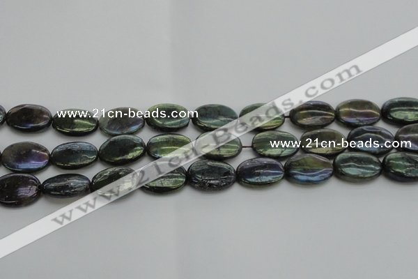 CLB651 15.5 inches 15*20mm oval AB-color labradorite beads