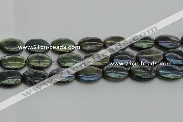 CLB653 15.5 inches 20*30mm oval AB-color labradorite beads